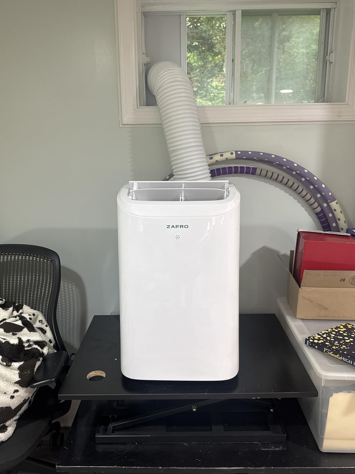 ZAFRO Portable Air Conditioners, 10000 BTU (6000 BTU SACC), Portable AC with Drainage-free Cooling, Fan & Dehumidifier, Smart AC Unit with APP/Remote, 47dB Quiet, 24H Timer for Living Room, Bedroom customer photo 2