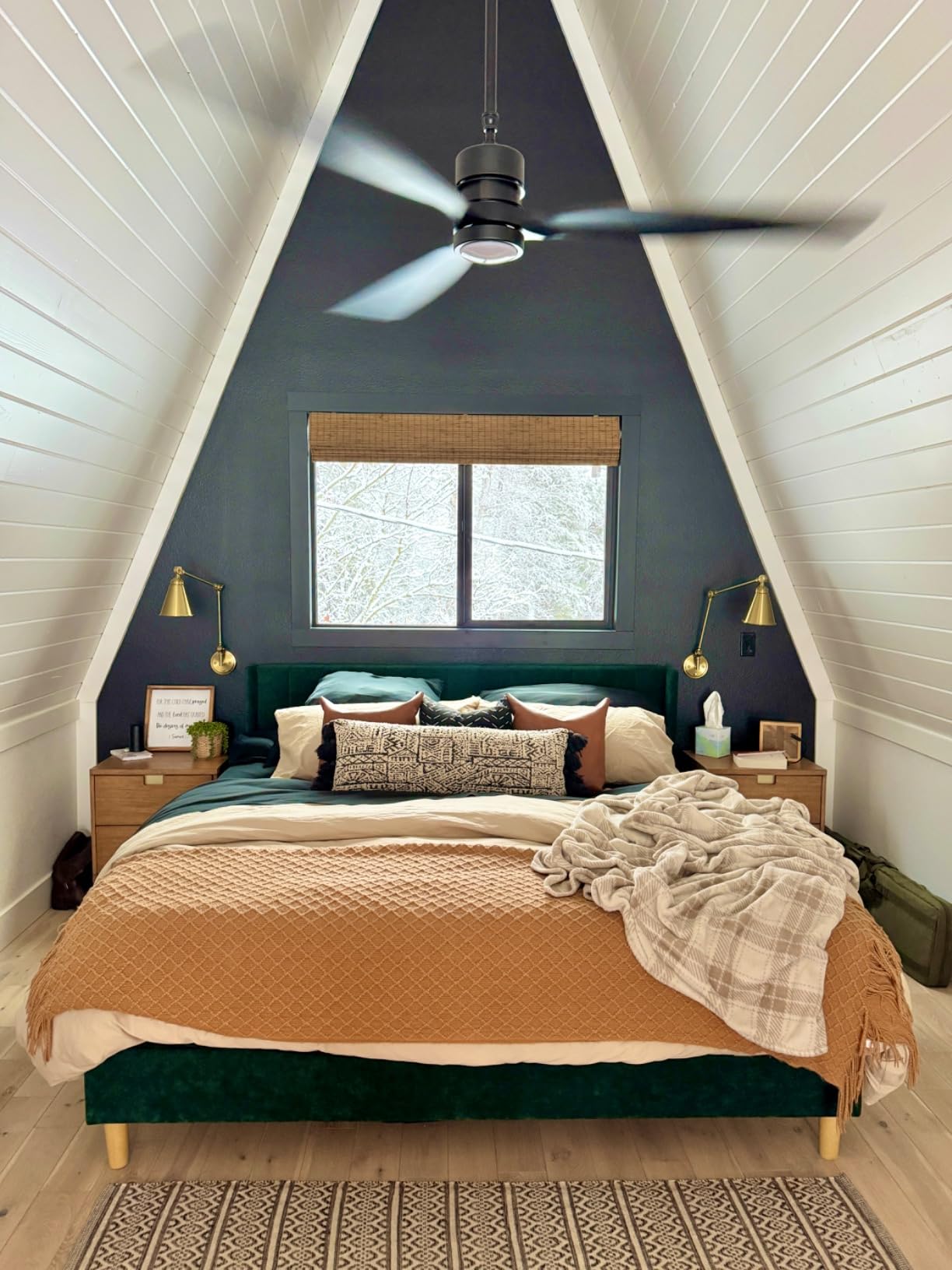 APSMILE Oversized King Down Feather Fibers Comforter,Fluffy Duvet Insert customer photo 2