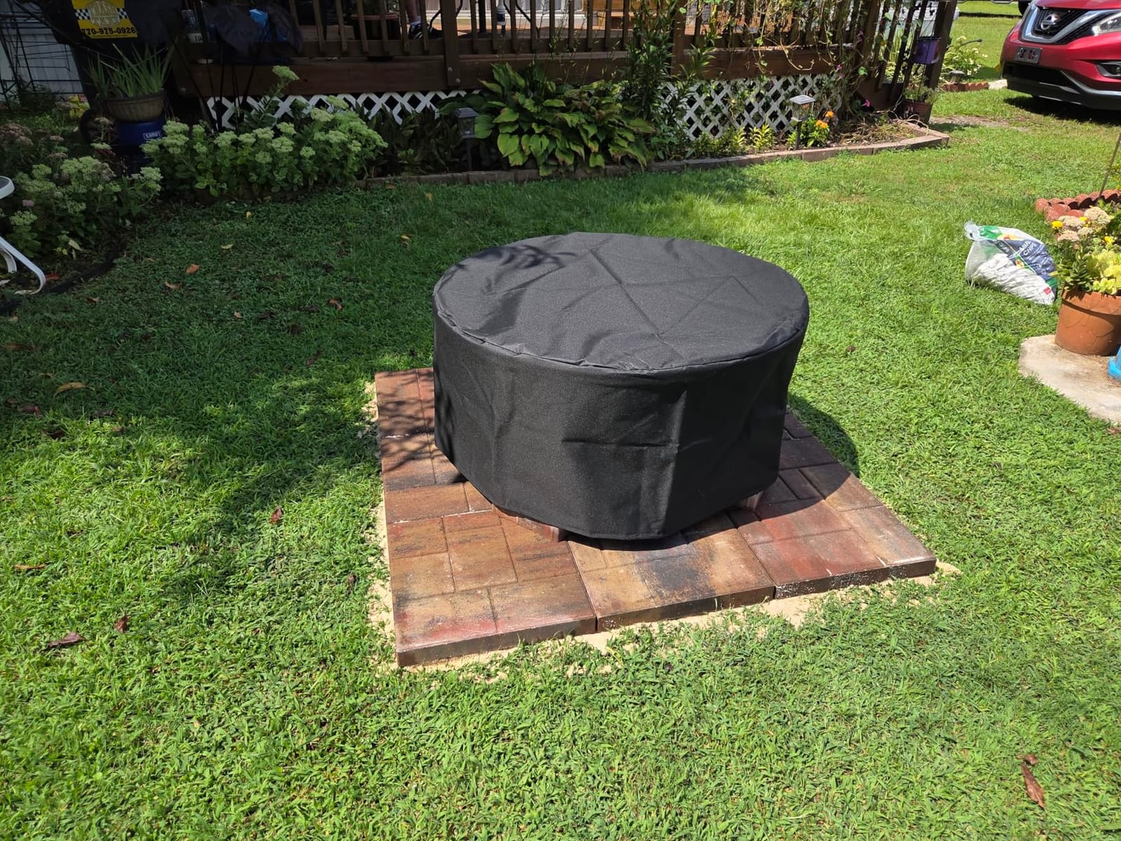 OutVue 47 Inch Smokeless Fire Pit with 2 Grills,Large Firepits for Outside customer photo 1