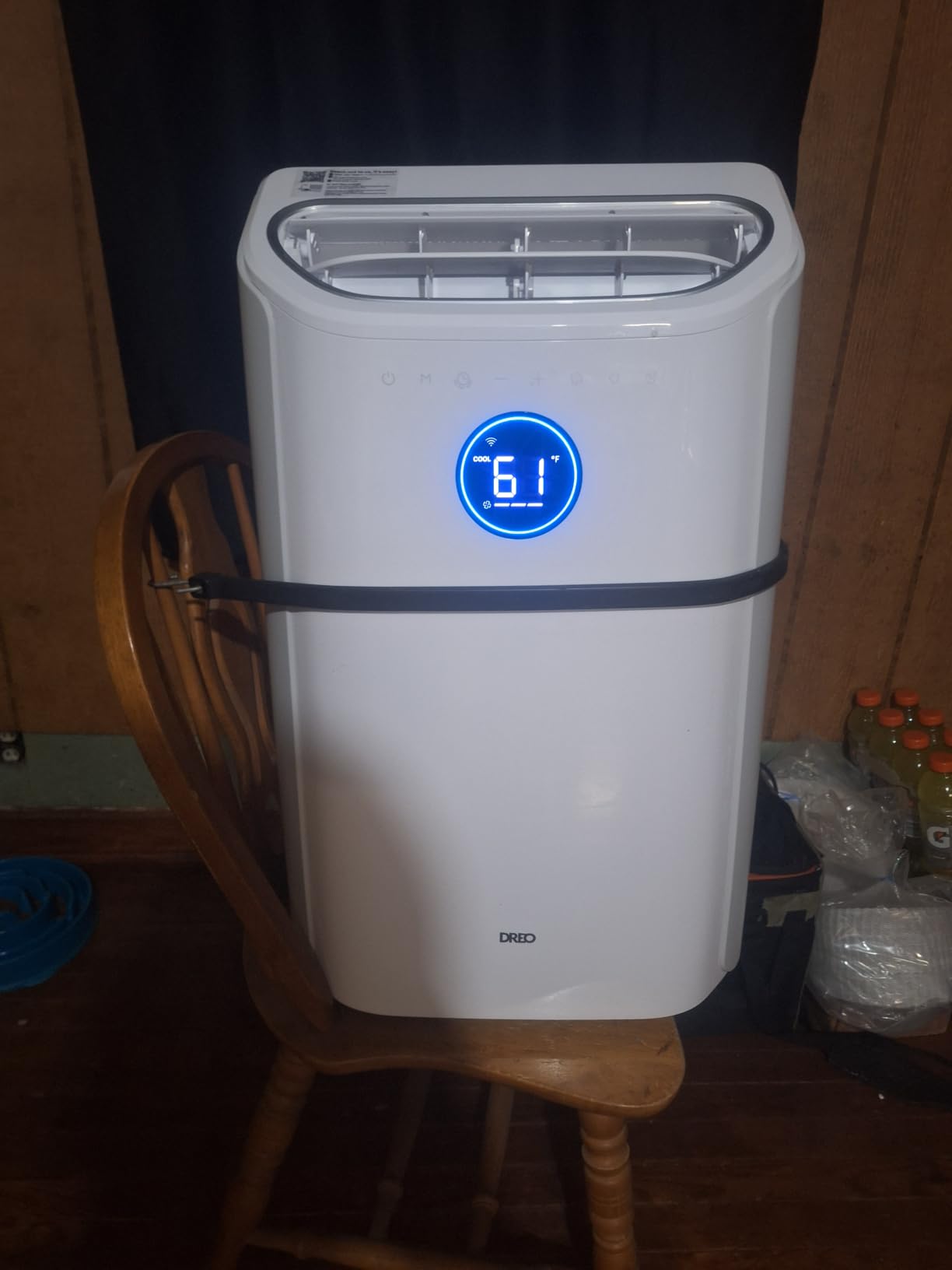 DREO Inverter Portable Air Conditioners,High Efficiency,14000 BTU Dual-Hose customer photo 1