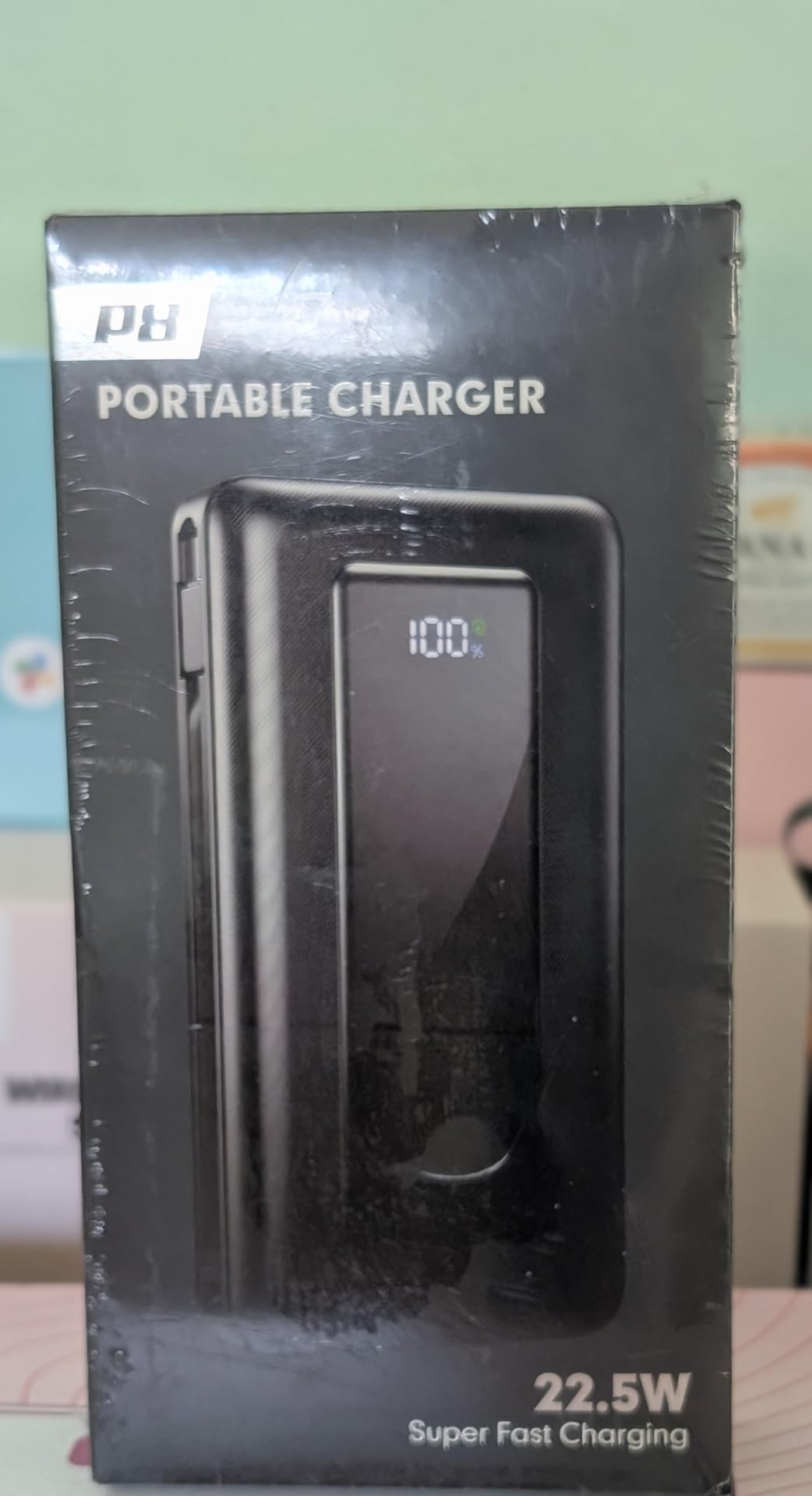 50000mAh Portable Charger Power Bank, Fast Charging with Built in Cables | Ultra-High Capacity, Travel Essential, Charge 4 Devices, Flashlight, for iPhone 17/16/15 Series, Samsung, iPad & Laptops Onyx customer photo 2