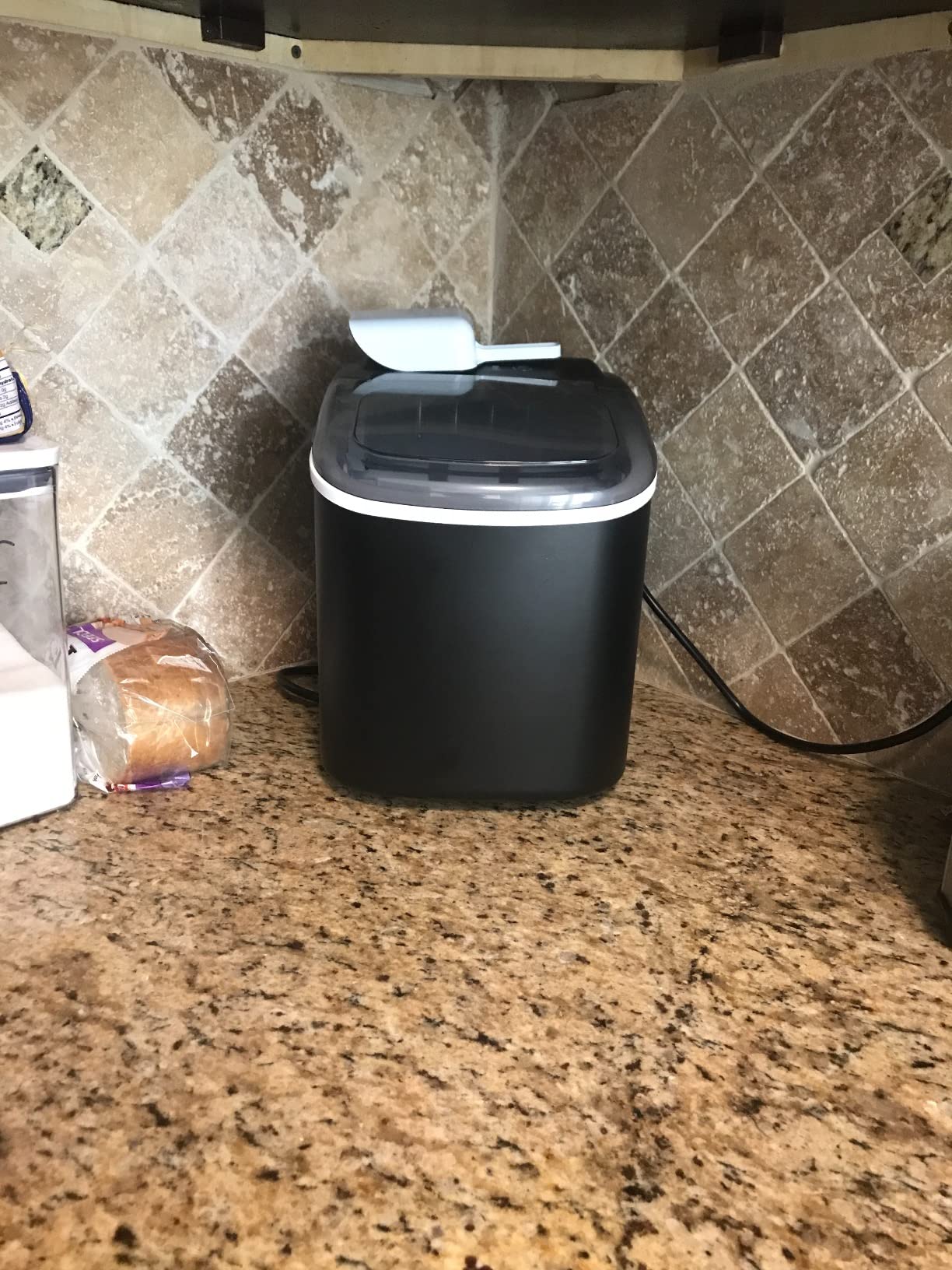Crzoe Nugget Ice Maker Countertop, 35lbs/Day, Portable Pebble Ice Machine customer photo 2