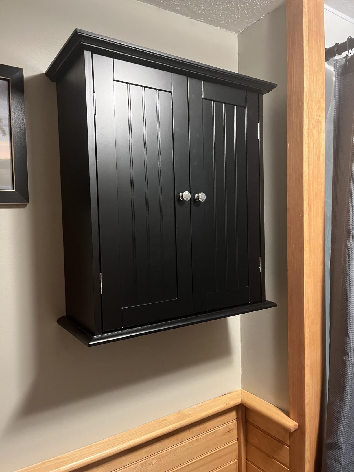 ChooChoo Laundry Cabinet with 4 Doors and Adjustable Shelves customer photo 1