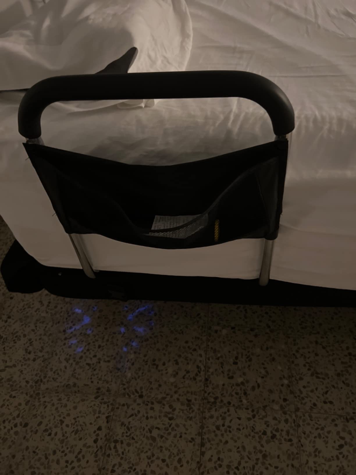Medical king Bed Rails for Elderly Adults Safety Bed Assist Rails for Seniors with Adjustable Heights ASTM Approved Easy to get in or Out of Bed with Floor Support customer photo 1