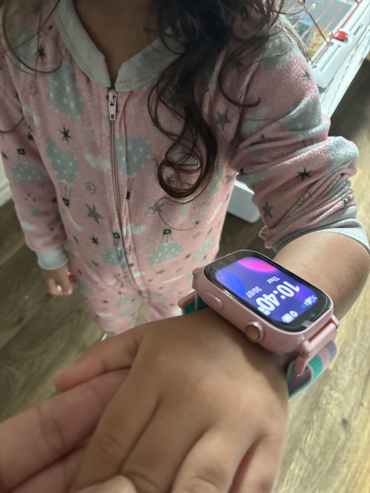 4G Kids Smart Watch for Boys Girls with GPS Tracker, SOS, Two Way Call Video Calling Voice Chat,School Mode, Alarm Clock,Safe Zones,Pedometer,Stopwatch,Games Children Smartwatch for 4-12 (4G Blue) customer photo 2
