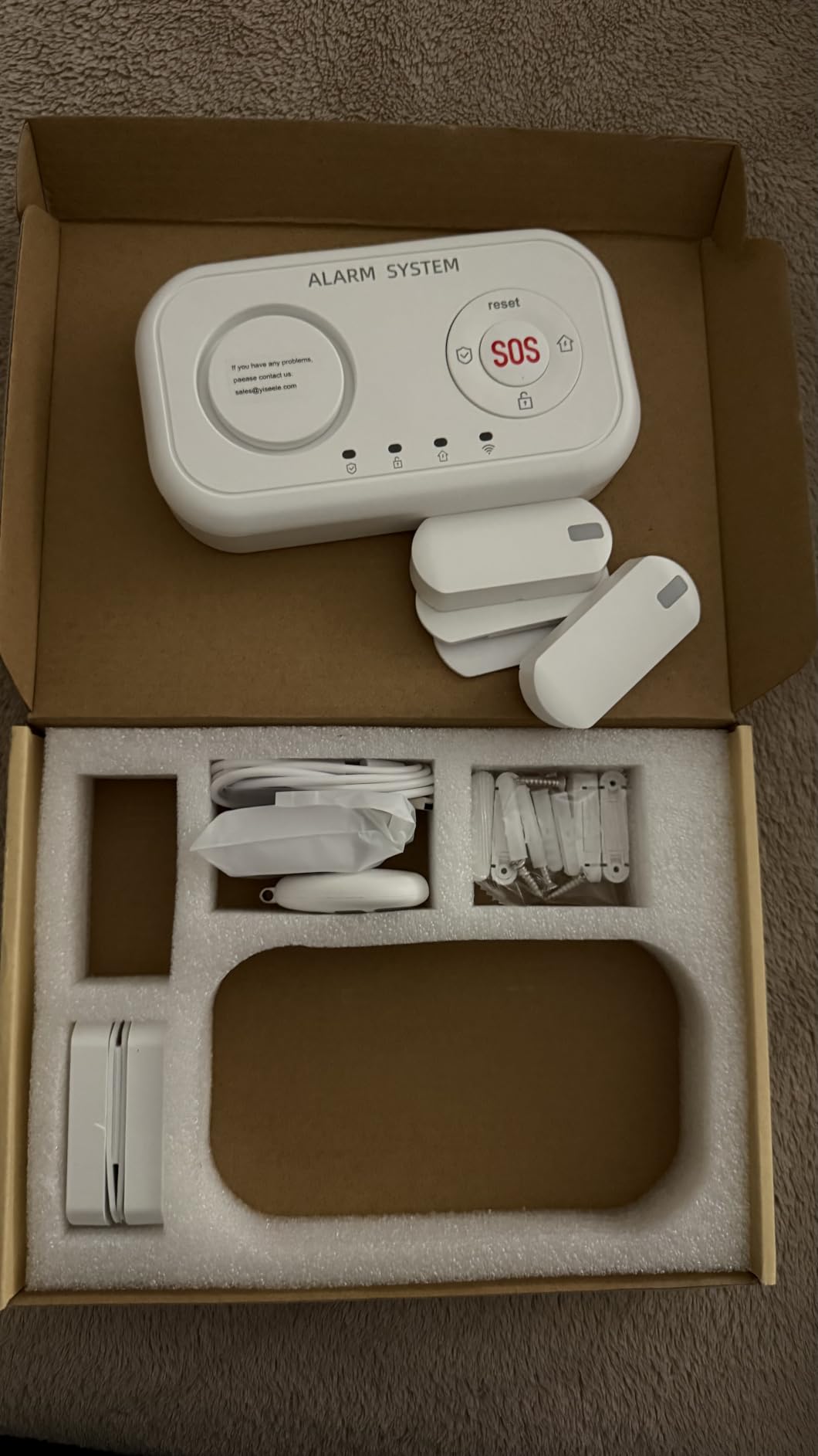Home Security System Wireless, Smart WiFi Alarm System DIY Kit with 120dB Siren, Door Window Sensors & Remote Control, App Alerts, Works with Alexa & Google Home, No Monthly Fee for House Apartment customer photo 2