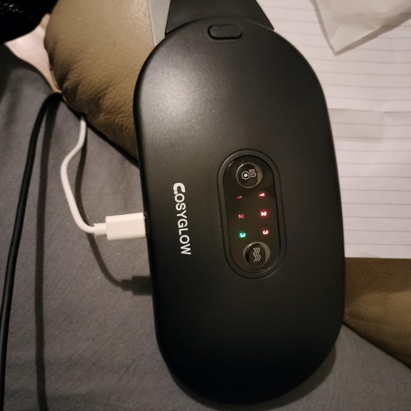 COSYGLOW Portable Cordless Heating Pad Cramps customer photo 2