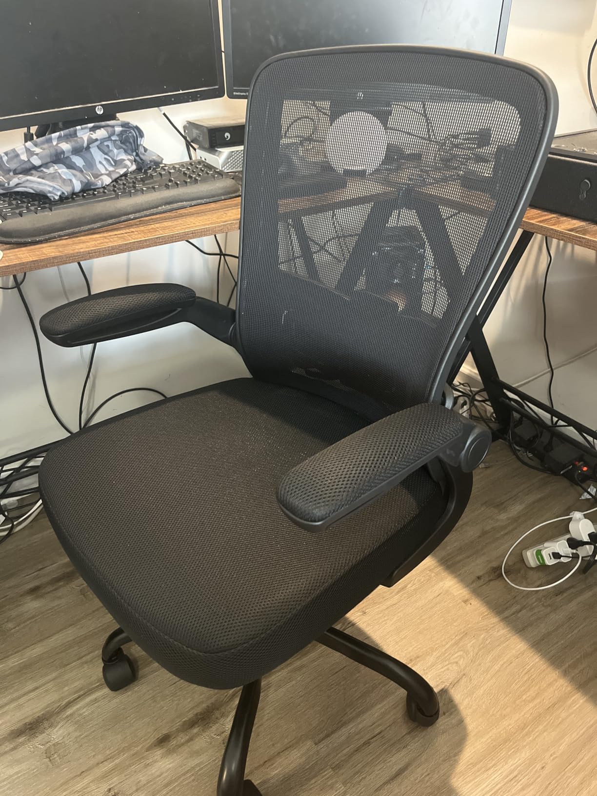 HeroSet Leather Office Chair with Upgraded Double-Layer Seat Cushion and Neckrest for Short People, Brown customer photo 2