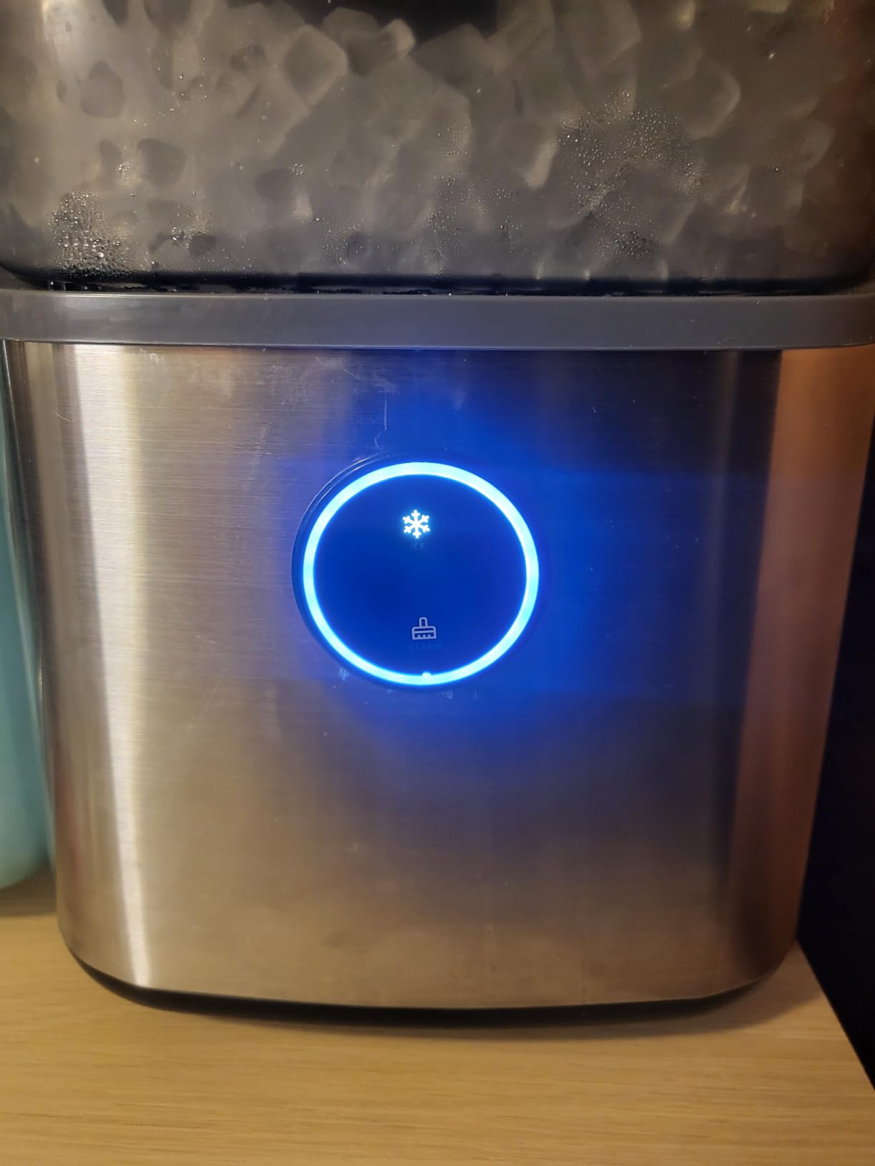 Silonn Countertop Ice Maker, Ice Makers Countertop with 2.5L Expandable Ice Basket & 1.8L Water Tank, 26Lbs/24H, 9 Bullet Ice in 6 Mins, Self-Cleaning, 2 Ice Sizes for Home Kitchen customer photo 1