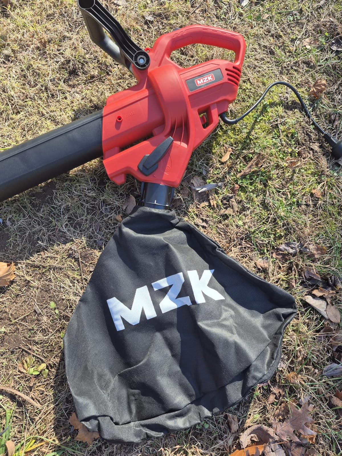 MZK 3-in-1 Electric Leaf Blower Vacuum Mulcher, Corded customer photo 2