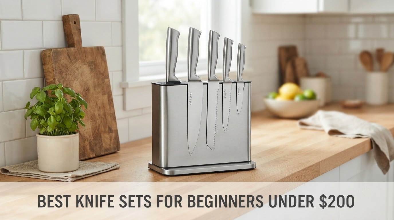 best knife sets for beginners under $200