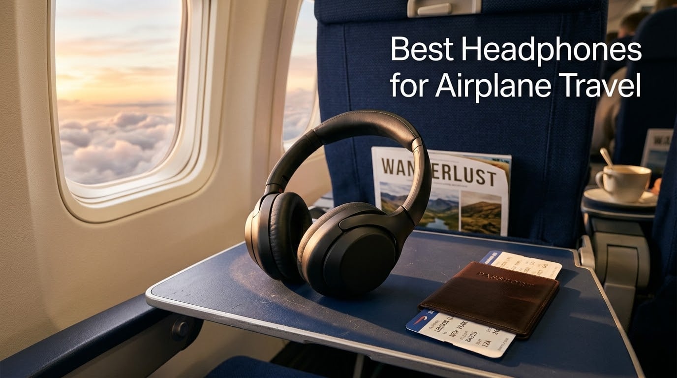 Best Headphones for Airplane Travel