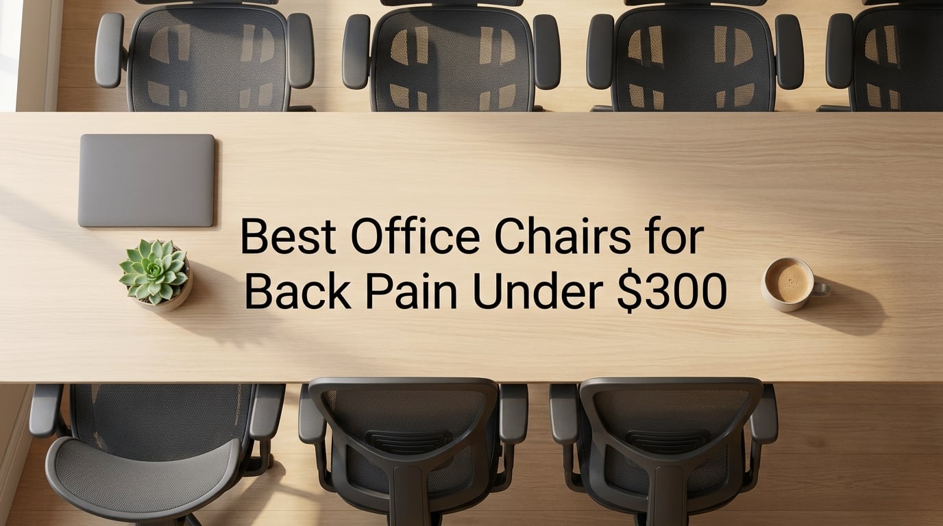 Best Office Chairs for Back Pain Under 300