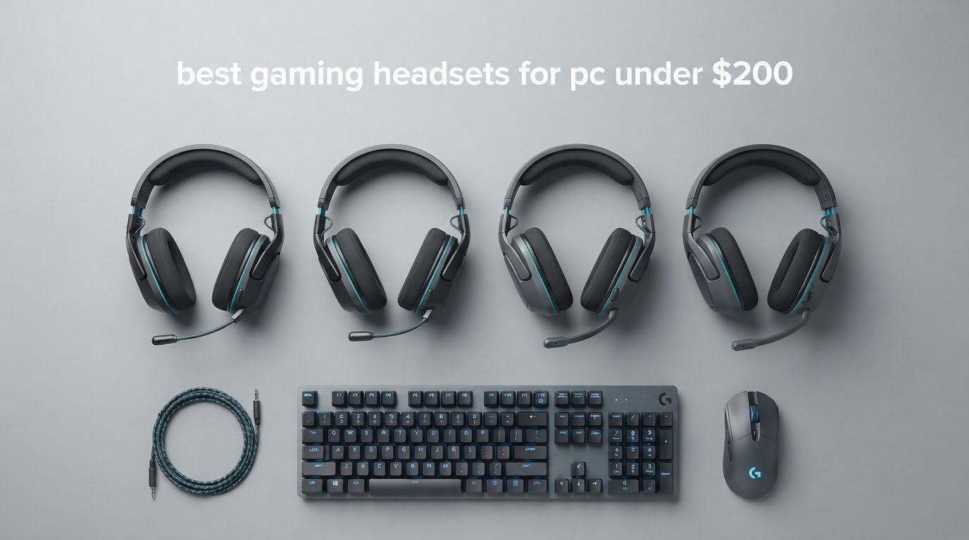best gaming headsets for pc under $200