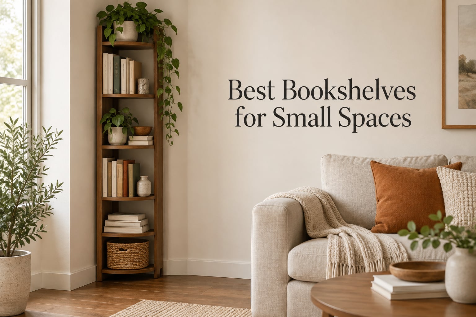 Best Bookshelves for Small Spaces