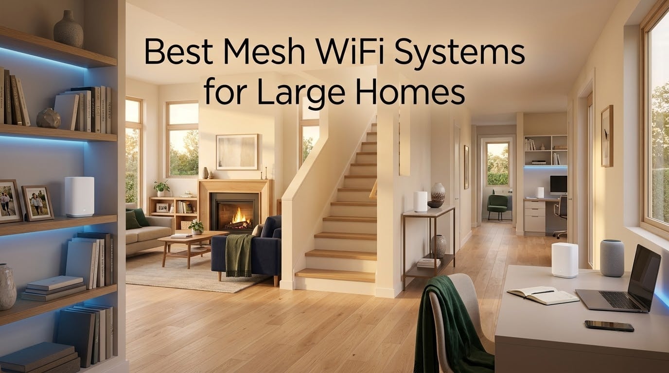 Best Mesh WiFi Systems for Large Homes