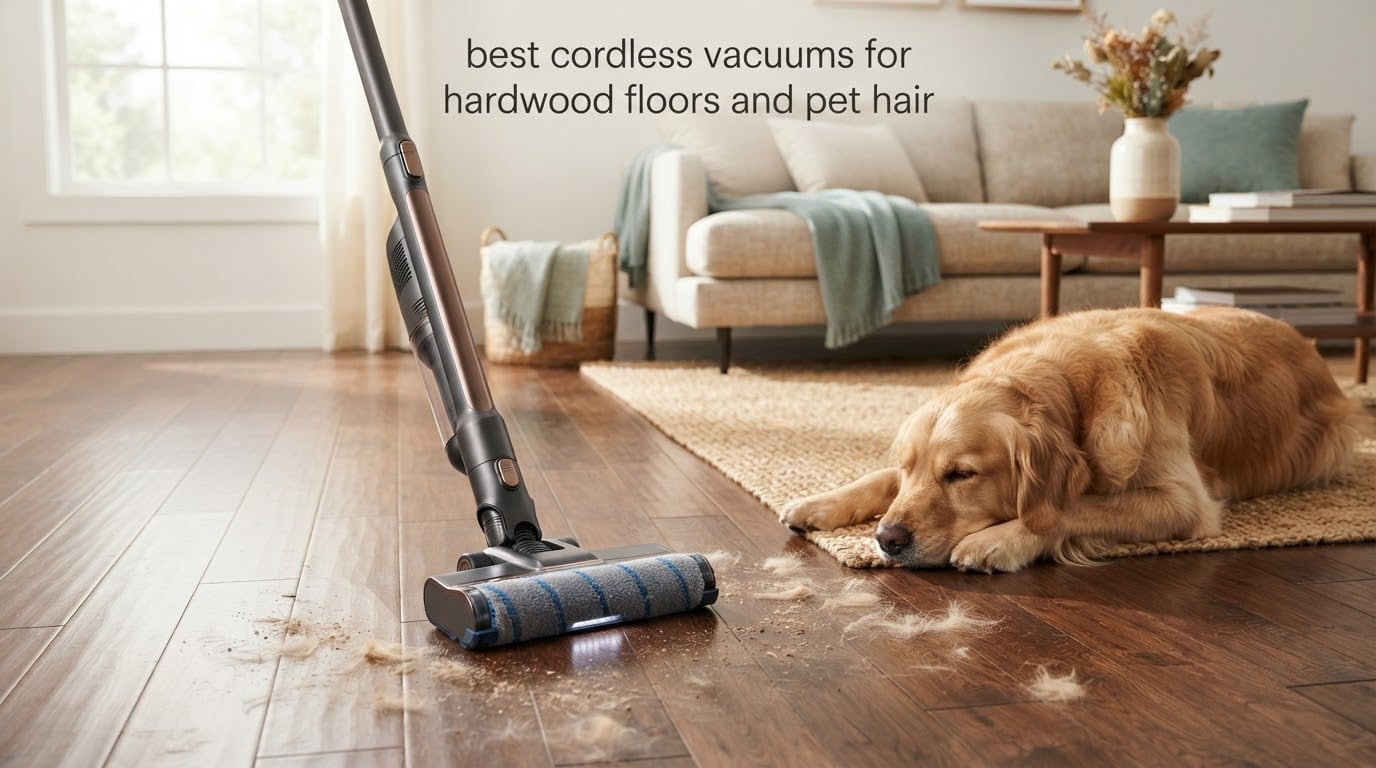 best cordless vacuums for hardwood floors and pet hair