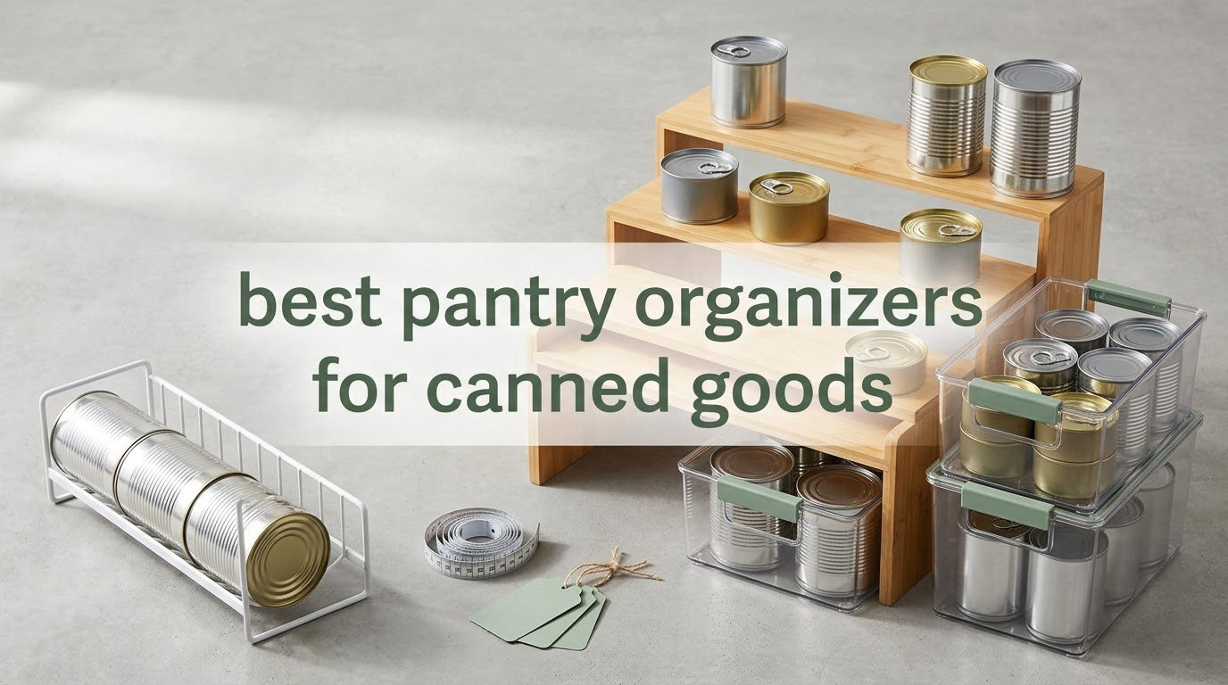 best pantry organizers for canned goods