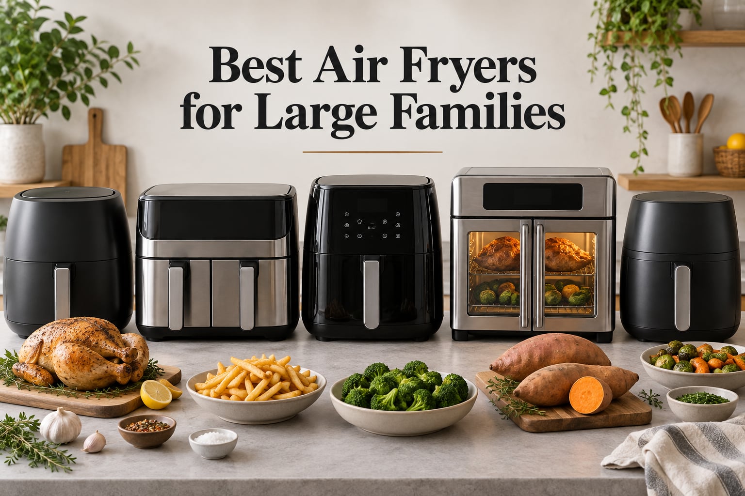 Best Air Fryers for Large Families