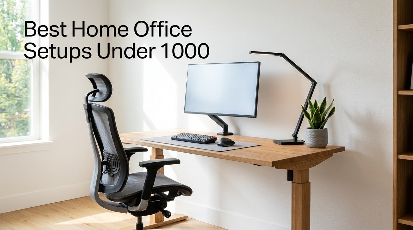 Best Home Office Setups Under 1000