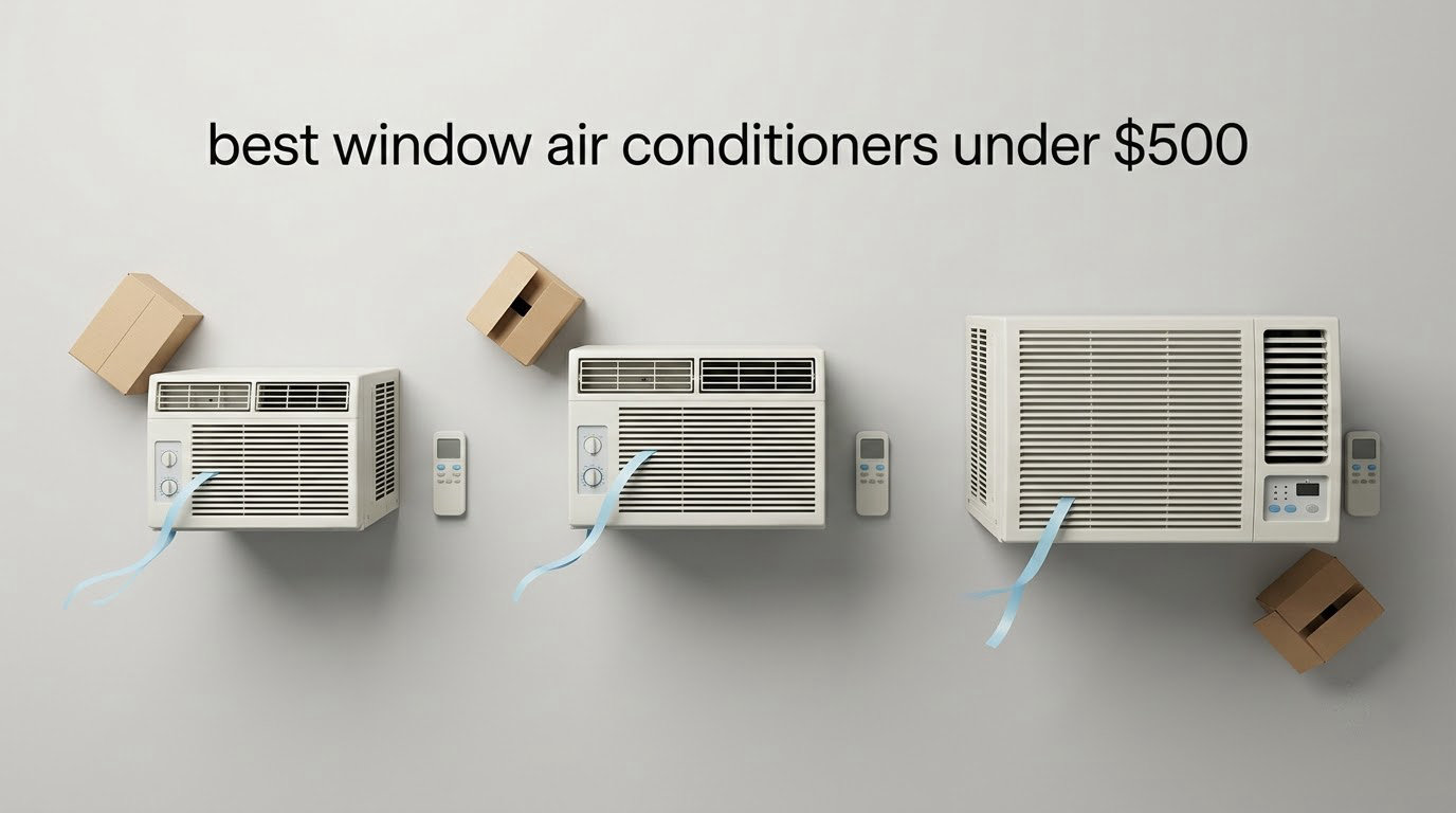 best window air conditioners under $500