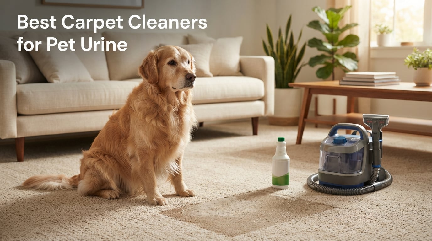 Best Carpet Cleaners for Pet Urine
