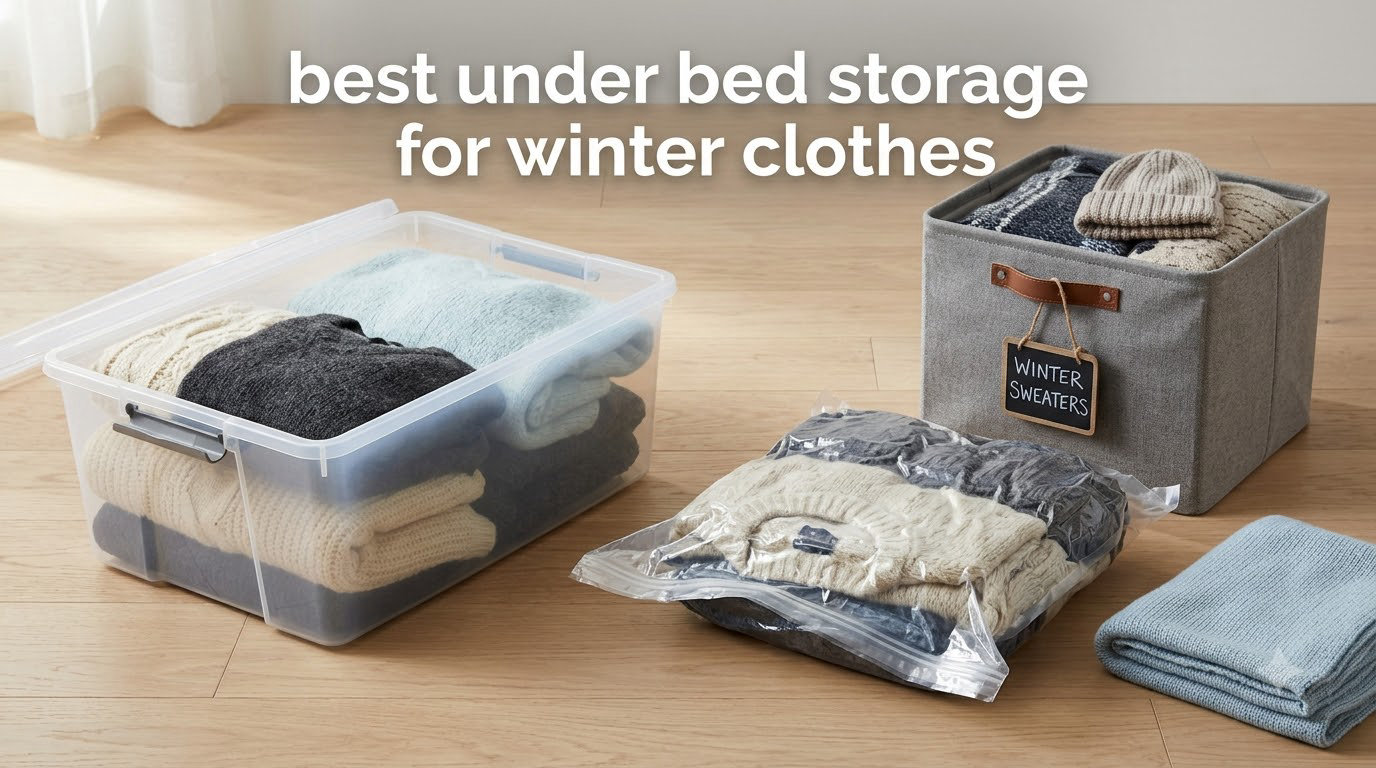 best under bed storage for winter clothes