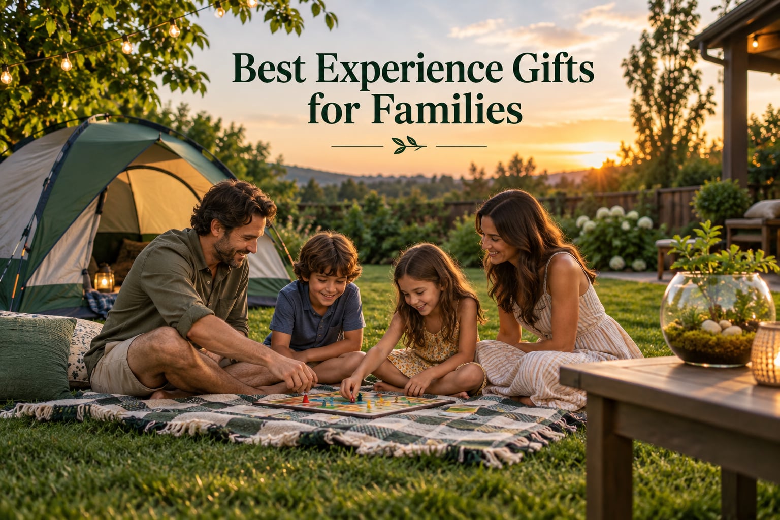 Best Experience Gifts for Families
