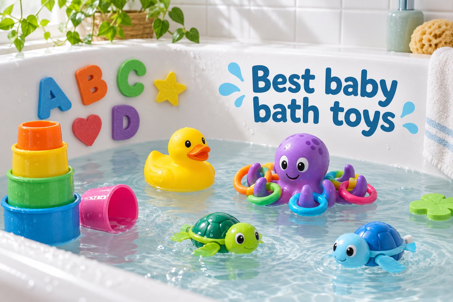 Best baby bath toys