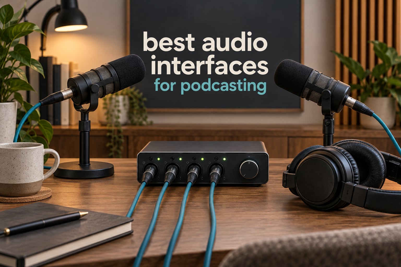 best audio interfaces for podcasting