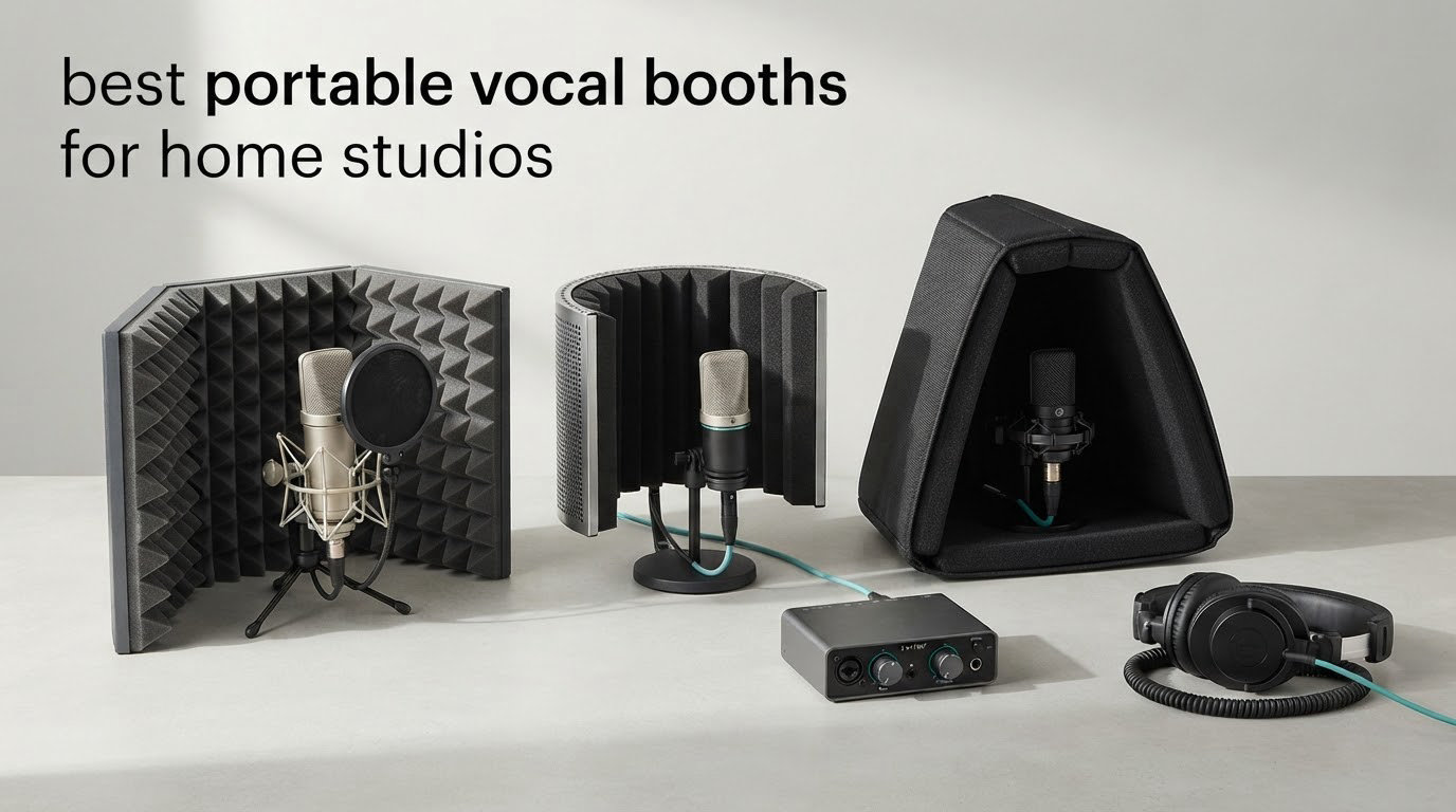 best portable vocal booths for home studios