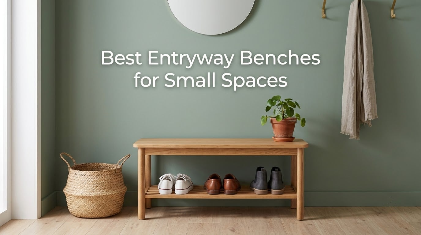 Best Entryway Benches for Small Spaces