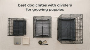 best dog crates with dividers for growing puppies