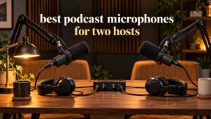 best podcast microphones for two hosts