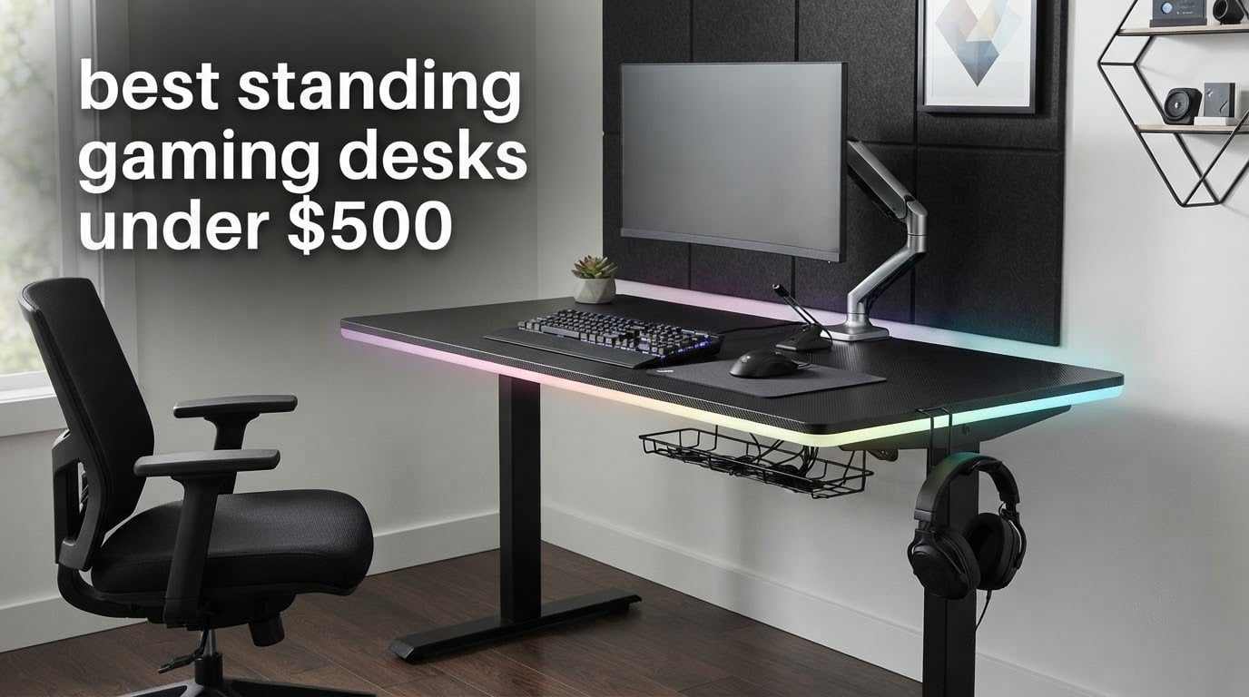 best standing gaming desks under $500