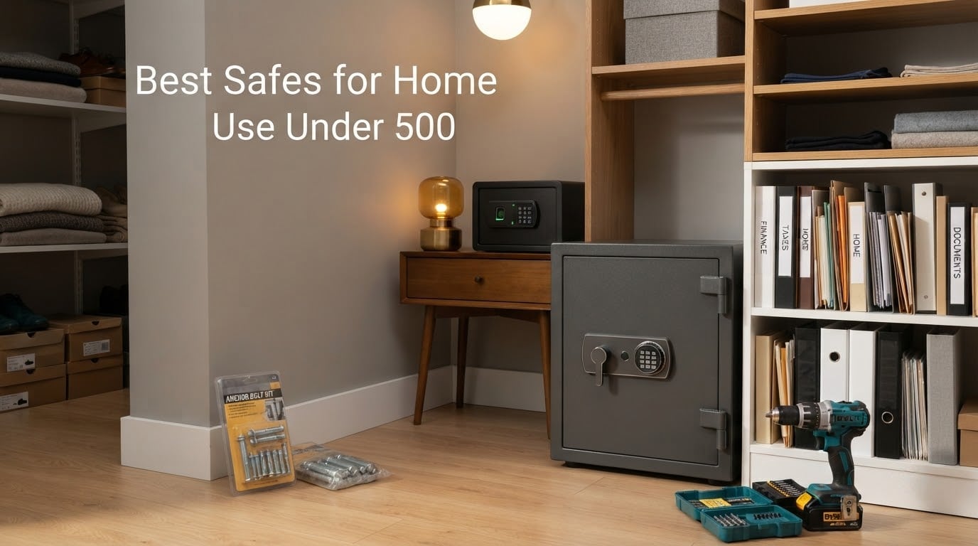 Best Safes for Home Use Under 500