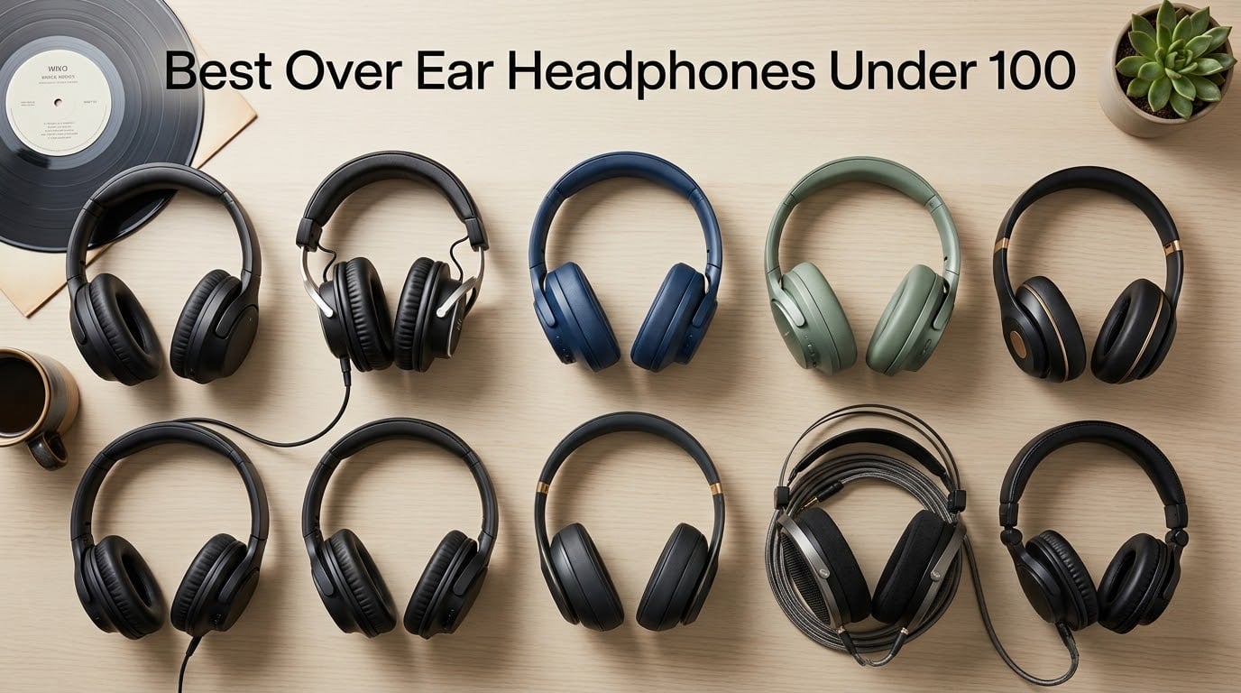 Best Over Ear Headphones Under 100
