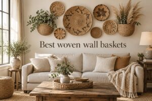 Best woven wall baskets