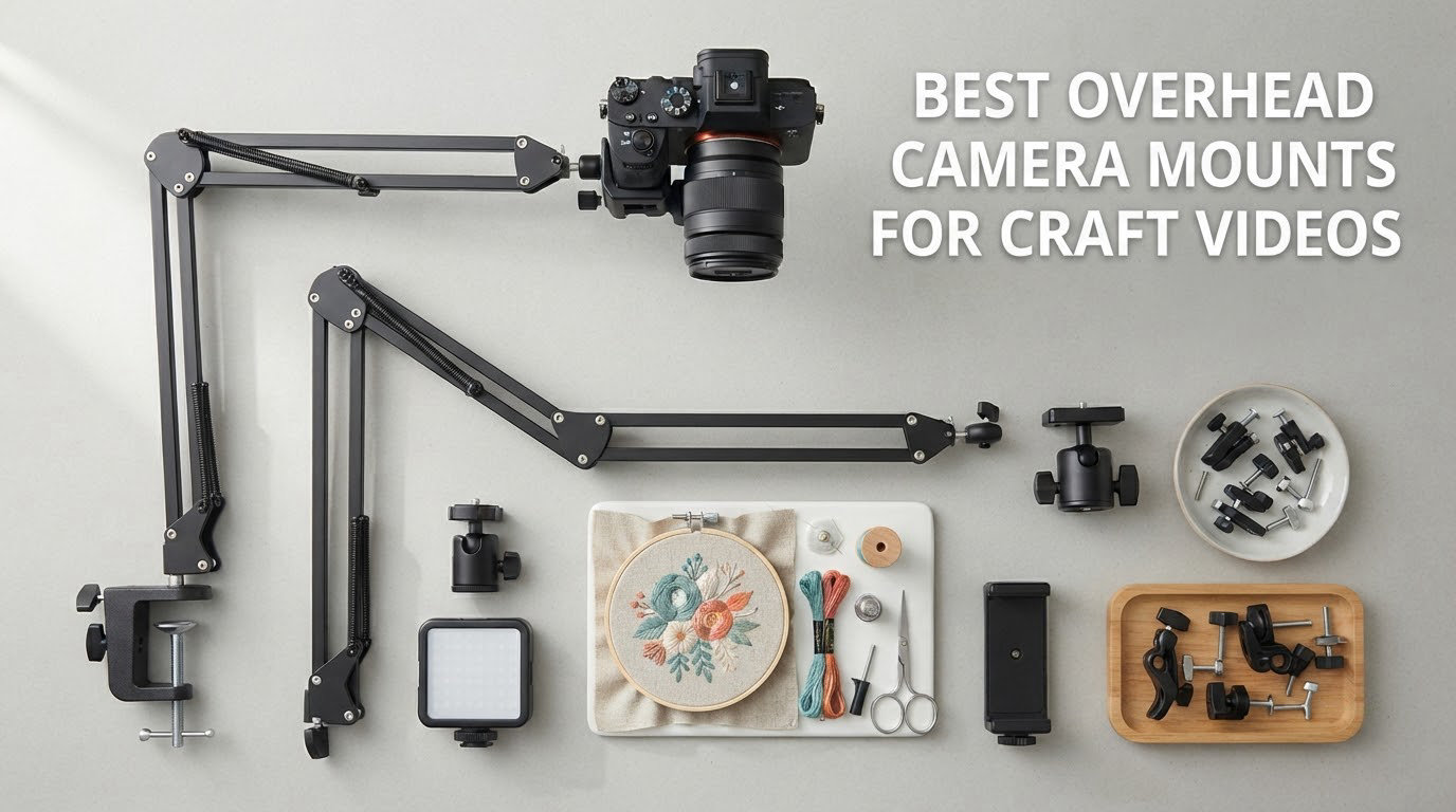 best overhead camera mounts for craft videos