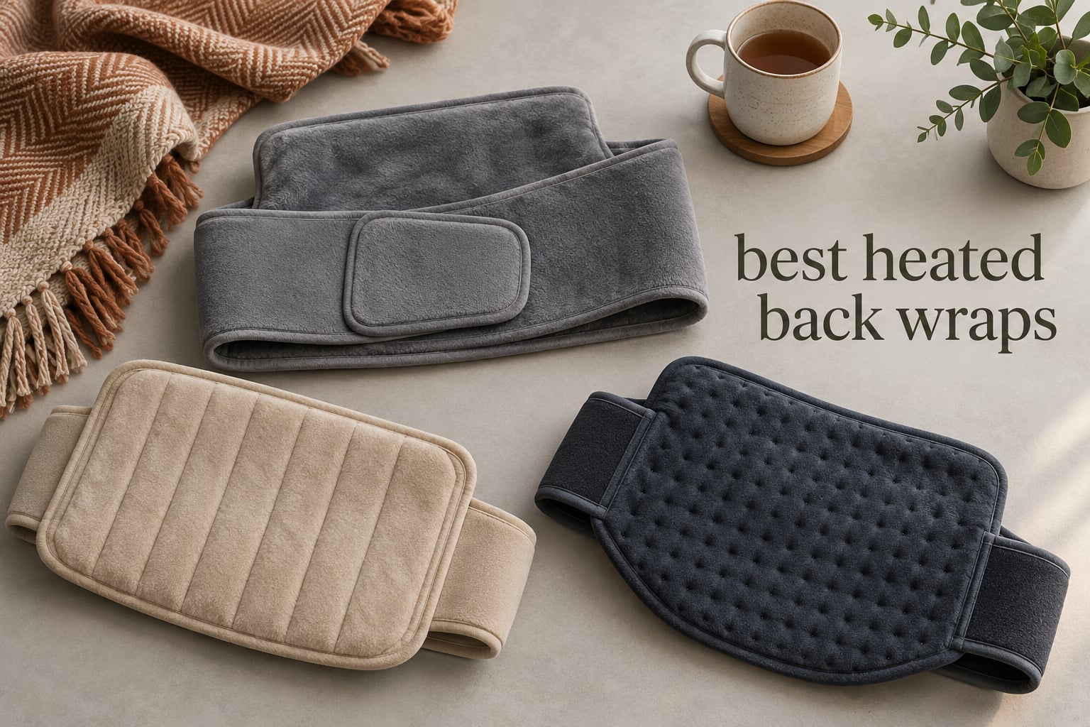 best heated back wraps