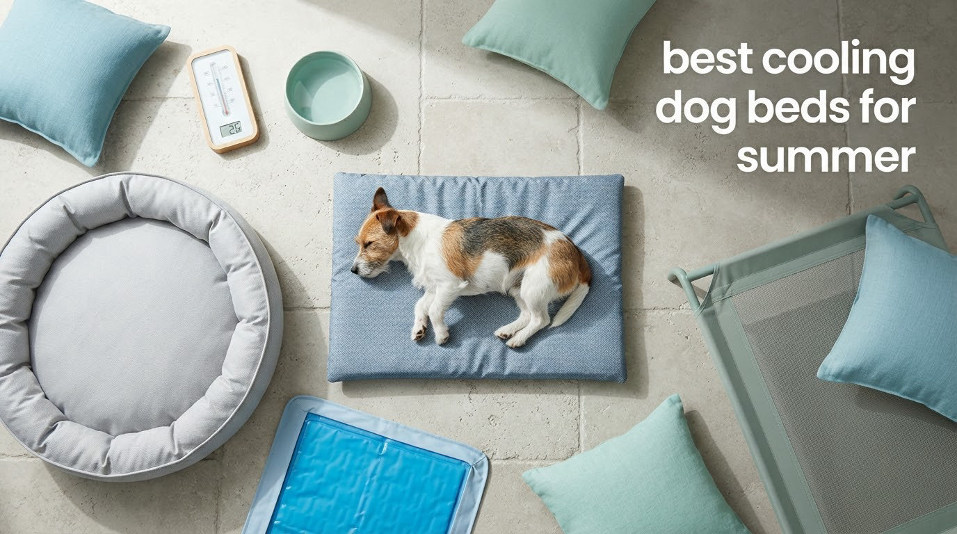 best cooling dog beds for summer
