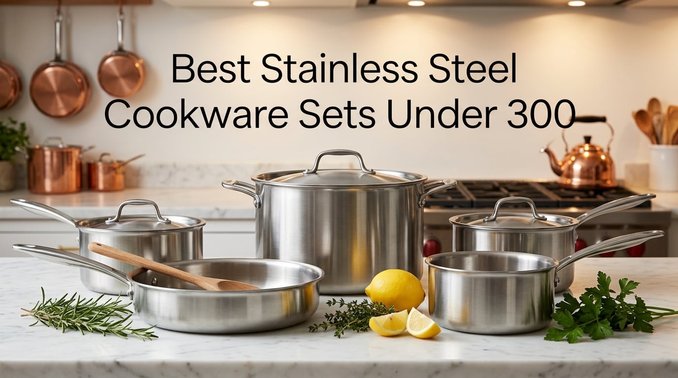 Best Stainless Steel Cookware Sets Under 300