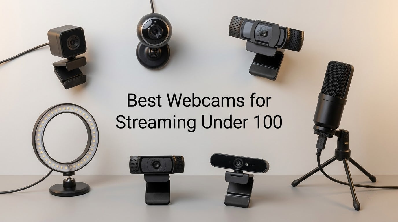 Best Webcams for Streaming Under 100
