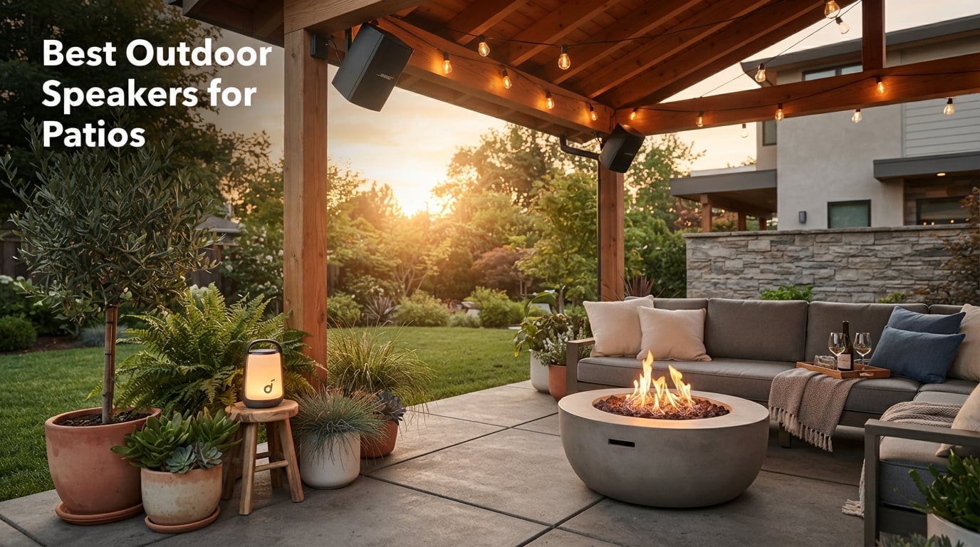 Best Outdoor Speakers for Patios