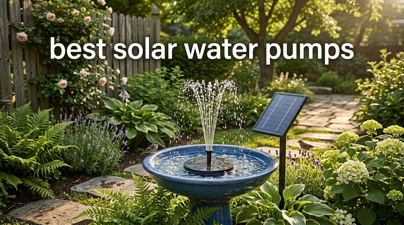 best solar water pumps