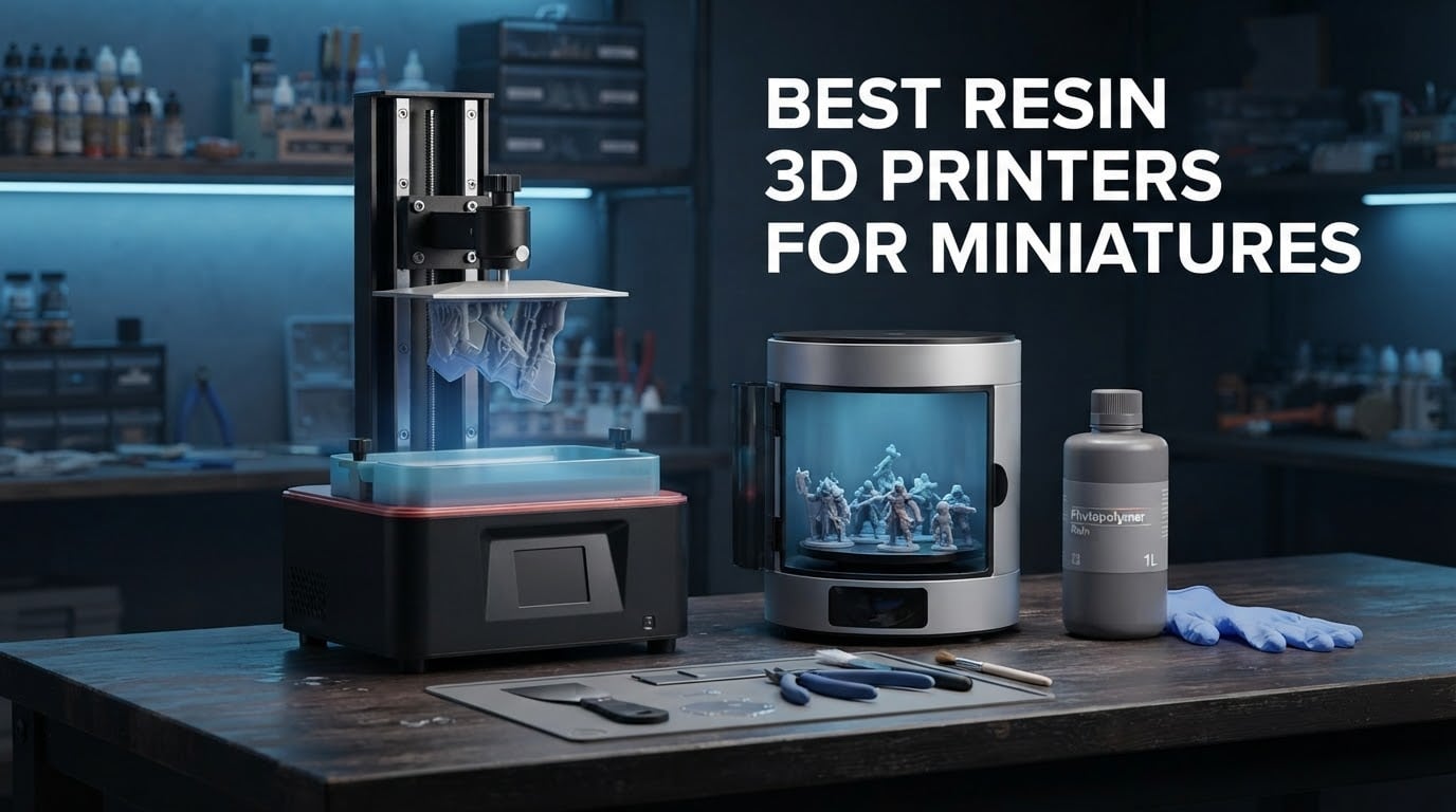 best resin 3d printers for miniatures