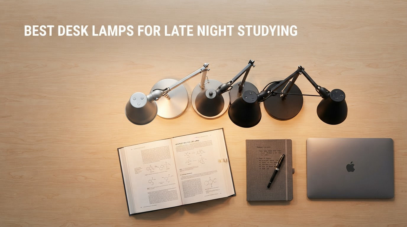 best desk lamps for late night studying