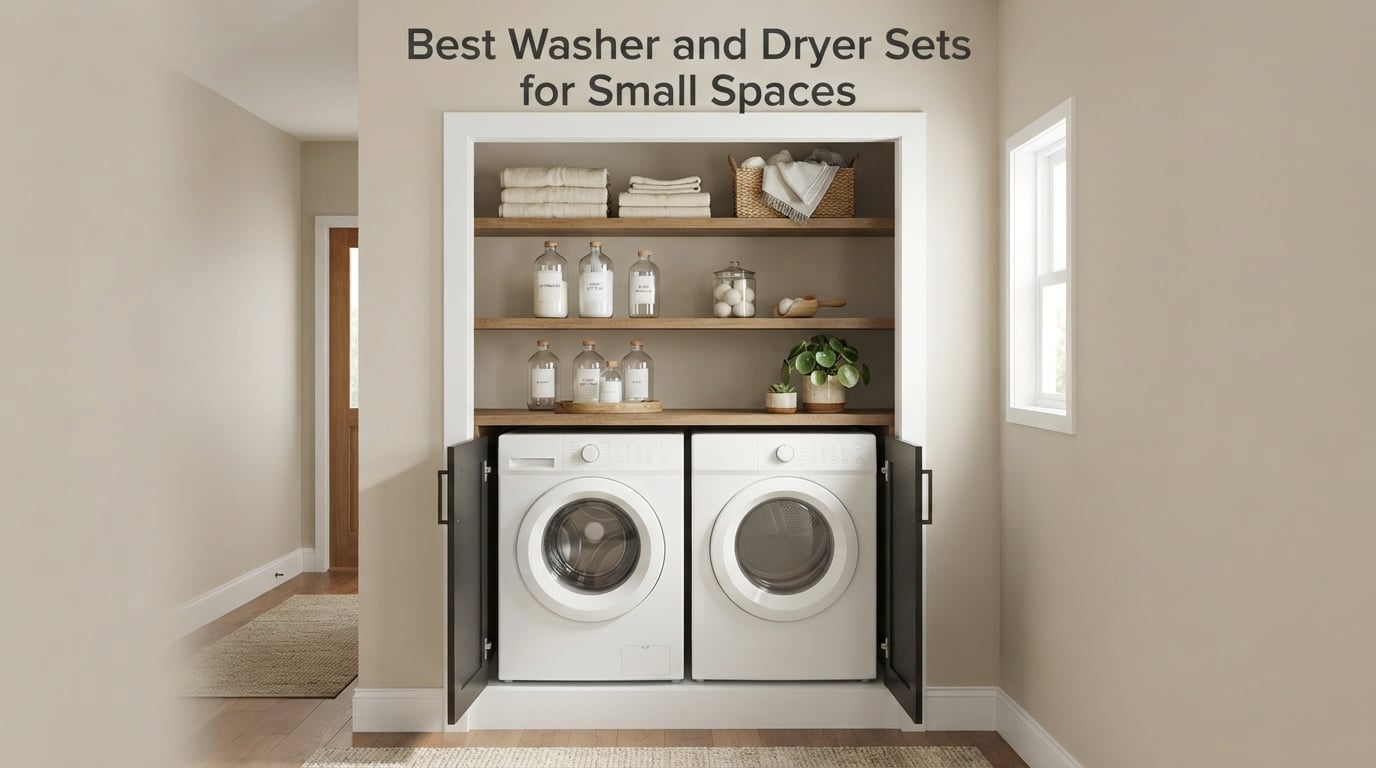 Best Washer and Dryer Sets for Small Spaces