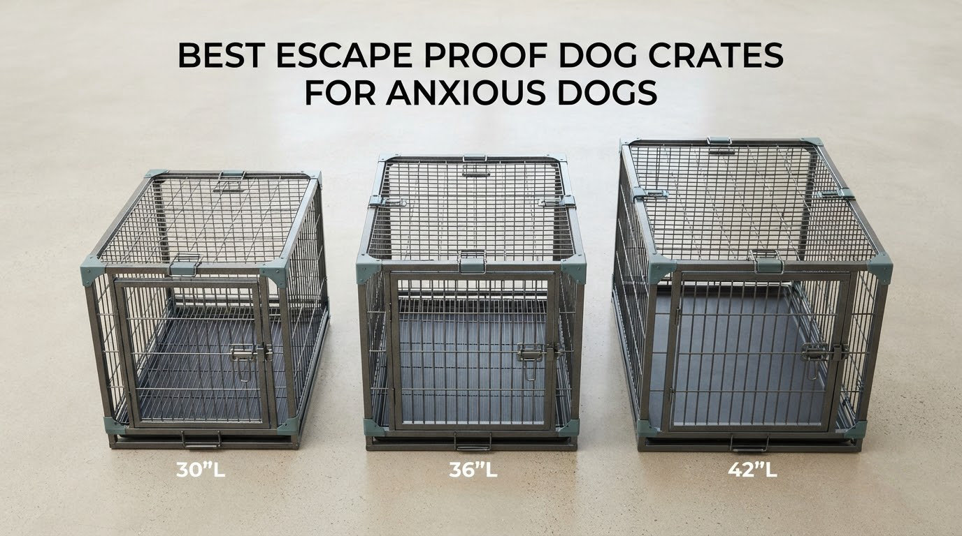 best escape proof dog crates for anxious dogs