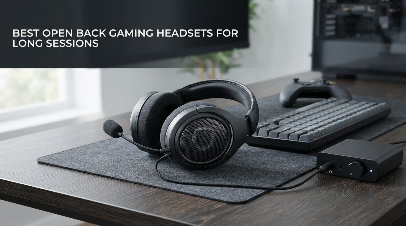best open back gaming headsets for long sessions